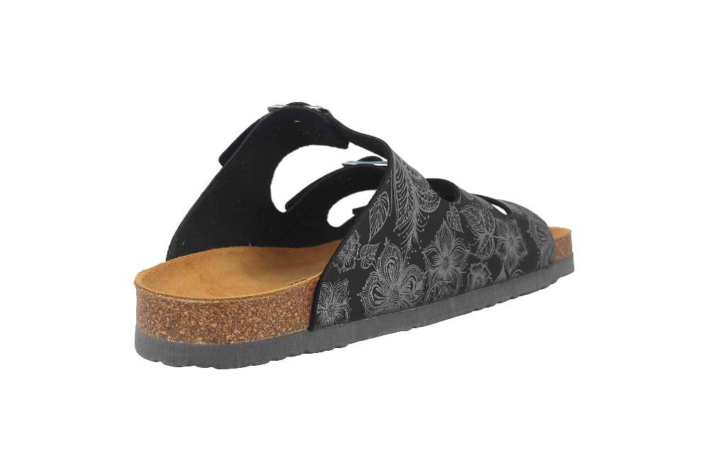 Dr. Brinkmann Pantoletten In Übergrößen Mehrfarbig 700199-01 Große Damenschuhe