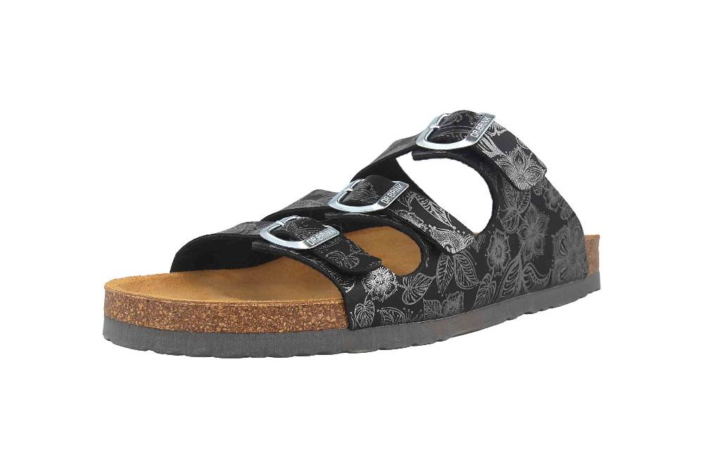 Dr. Brinkmann Pantoletten In Übergrößen Mehrfarbig 700199-01 Große Damenschuhe