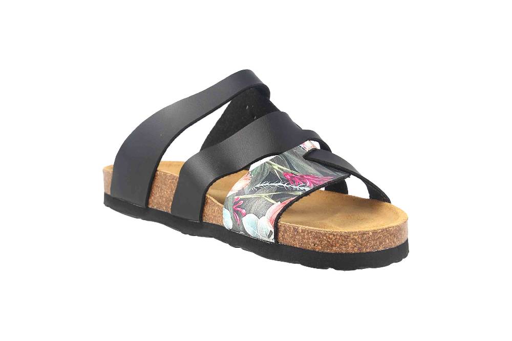 Dr. Brinkmann Pantoletten In Übergrößen Mehrfarbig 700316-01 Große Damenschuhe