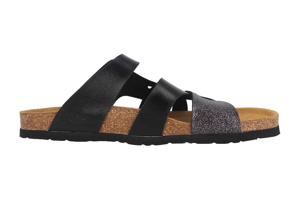 Dr. Brinkmann Pantoletten In Übergrößen Mehrfarbig 700311-01 Große Damenschuhe