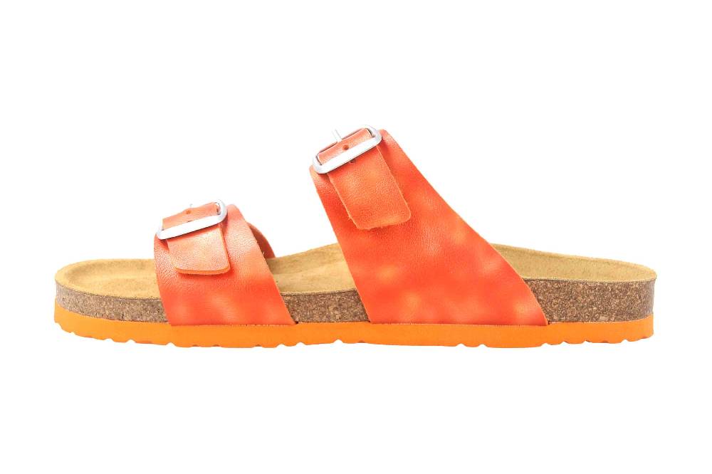 Dr. Brinkmann Pantoletten in Übergrößen Orange 700339-62 große Damenschuhe