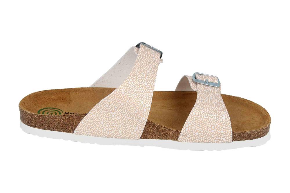 Dr. Brinkmann Pantoletten In Übergrößen Rosa 701474-42 Große Damenschuhe