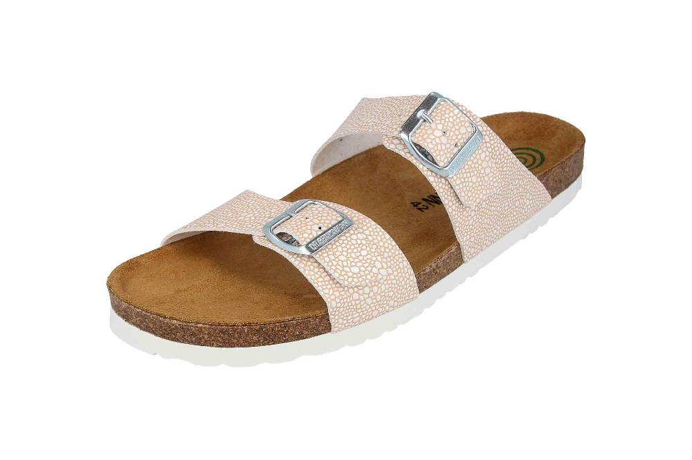 Dr. Brinkmann Pantoletten In Übergrößen Rosa 701474-42 Große Damenschuhe