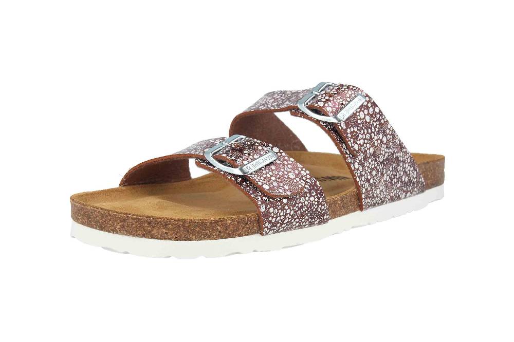 Dr. Brinkmann Pantoletten In Übergrößen Rot 700003-41 Große Damenschuhe