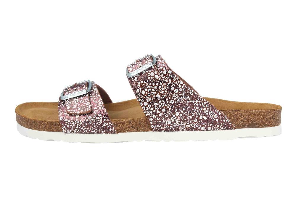 Dr. Brinkmann Pantoletten In Übergrößen Rot 700003-41 Große Damenschuhe