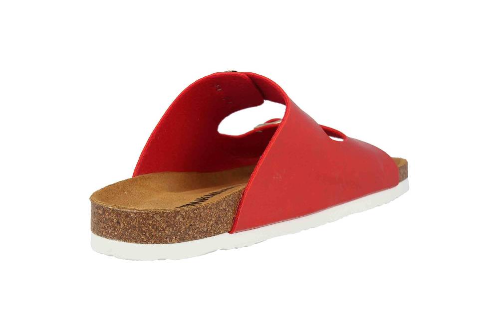 Dr. Brinkmann Pantoletten In Übergrößen Rot 701476-4 Große Damenschuhe