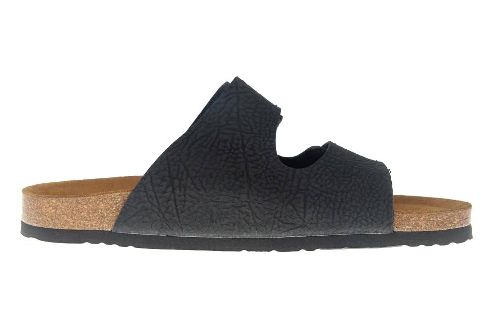 DR. BRINKMANN Pantoletten In Übergrößen Schwarz 600457 9 Große Herrenschuhe
