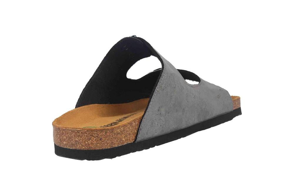 Dr. Brinkmann Pantoletten In Übergrößen Silber 701433-92 Große Damenschuhe