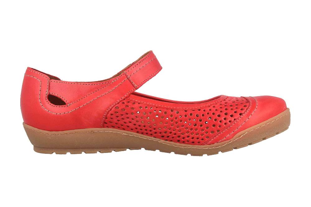 Dr. Brinkmann Sandalen In Übergrößen Rot 940041-04 Große Damenschuhe
