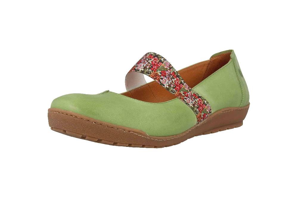 Dr. Brinkmann Slipper In Übergrößen Grün 942569-7 Große Damenschuhe