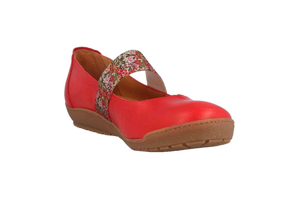 Dr. Brinkmann Slipper In Übergrößen Rot 942569-4 Große Damenschuhe