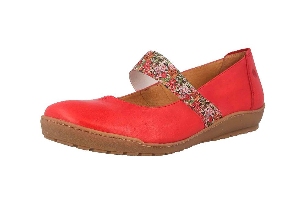 Dr. Brinkmann Slipper In Übergrößen Rot 942569-4 Große Damenschuhe