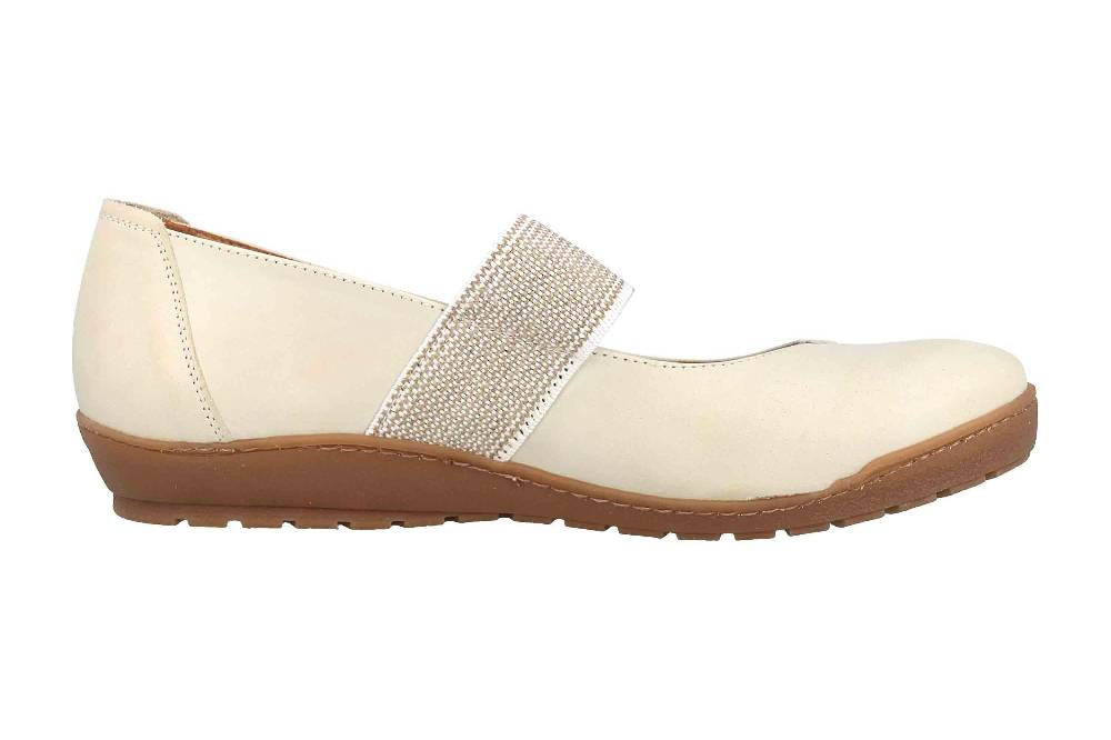 Dr. Brinkmann Slipper In Übergrößen Weiß 942570-81 Große Damenschuhe