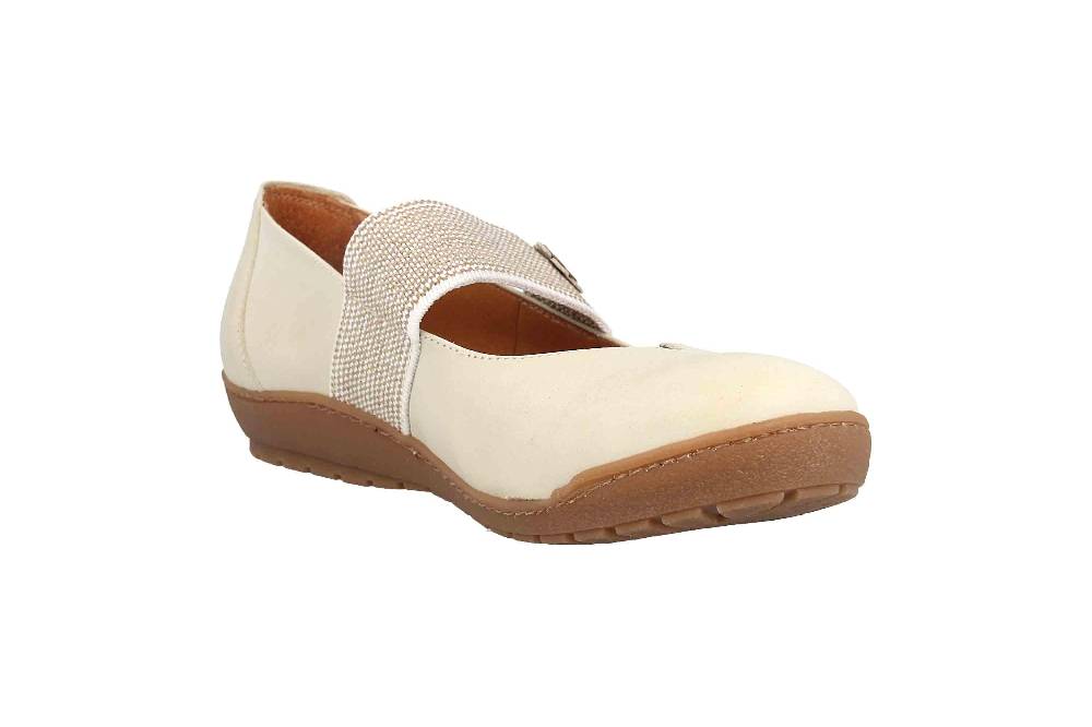 Dr. Brinkmann Slipper In Übergrößen Weiß 942570-81 Große Damenschuhe