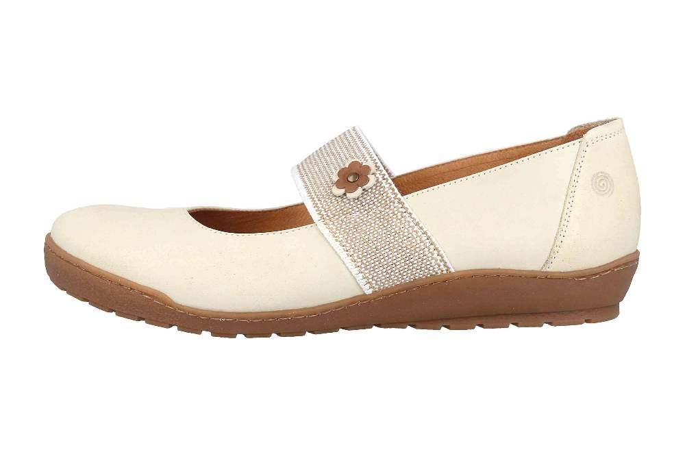 Dr. Brinkmann Slipper in Übergrößen Weiß 942570-81 große Damenschuhe