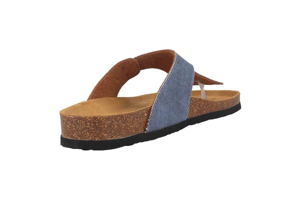 Dr. Brinkmann Zehentrenner In Übergrößen Blau 600057-51 Große Herrenschuhe