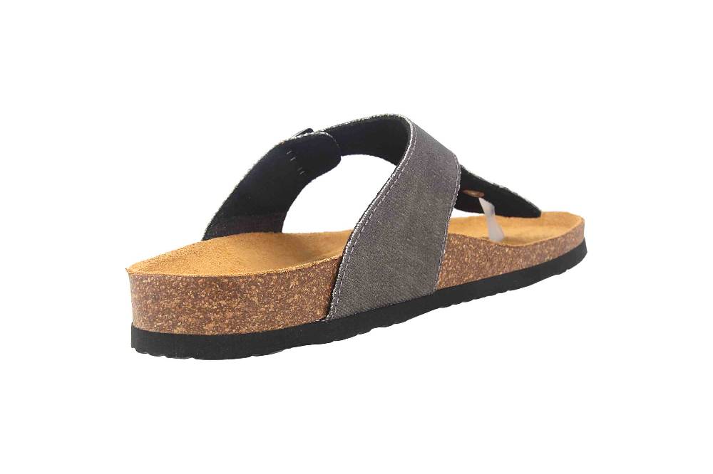 Dr. Brinkmann Zehentrenner In Übergrößen Grau 600057-09 Große Herrenschuhe