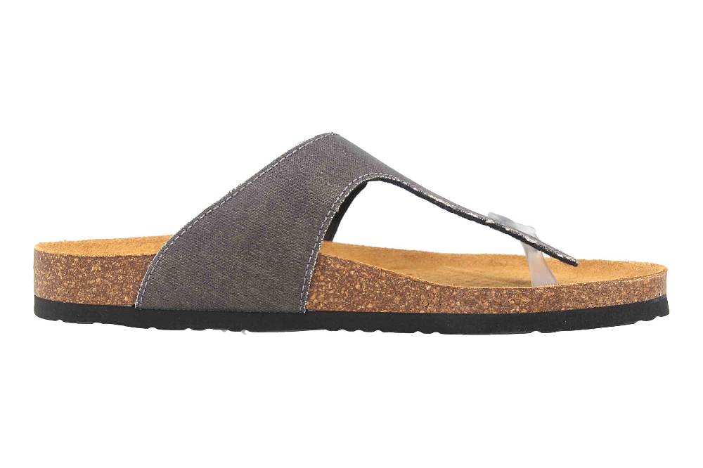 Dr. Brinkmann Zehentrenner In Übergrößen Grau 600057-09 Große Herrenschuhe