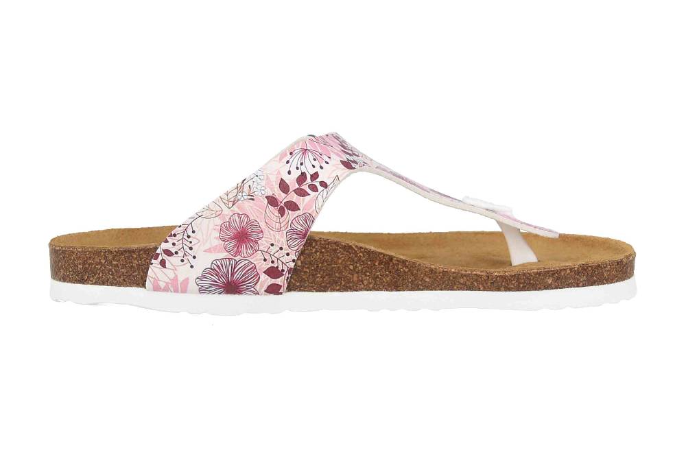 Dr. Brinkmann Zehentrenner In Übergrößen Mehrfarbig 700324-42 Große Damenschuhe