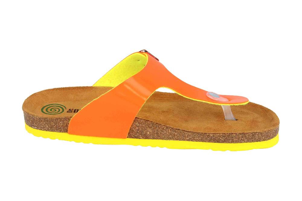 Dr. Brinkmann Zehentrenner In Übergrößen Orange 701478-62 Große Damenschuhe