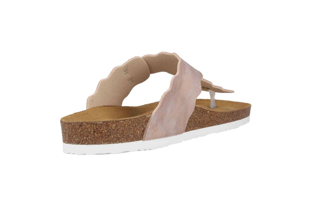 Dr. Brinkmann Zehentrenner In Übergrößen Rosa 700342-42 Große Damenschuhe