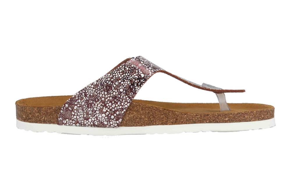 Dr. Brinkmann Zehentrenner In Übergrößen Rot 700002-41 Große Damenschuhe