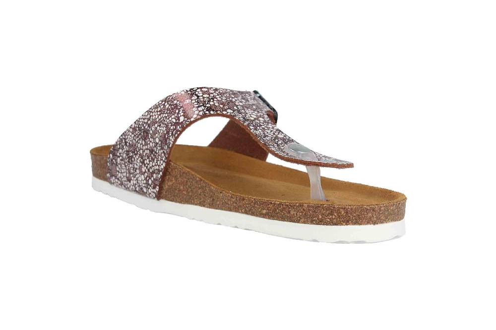 Dr. Brinkmann Zehentrenner In Übergrößen Rot 700002-41 Große Damenschuhe