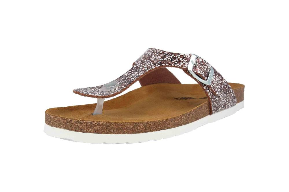 Dr. Brinkmann Zehentrenner In Übergrößen Rot 700002-41 Große Damenschuhe