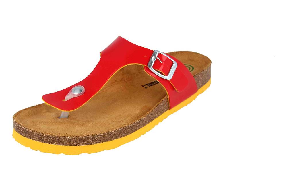 Dr. Brinkmann Zehentrenner In Übergrößen Rot 701478-4 Große Damenschuhe