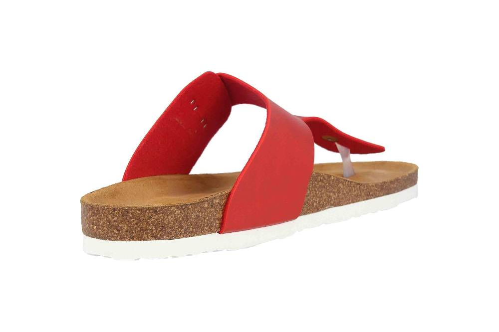 Dr. Brinkmann Zehentrenner In Übergrößen Rot 701475-4 Große Damenschuhe