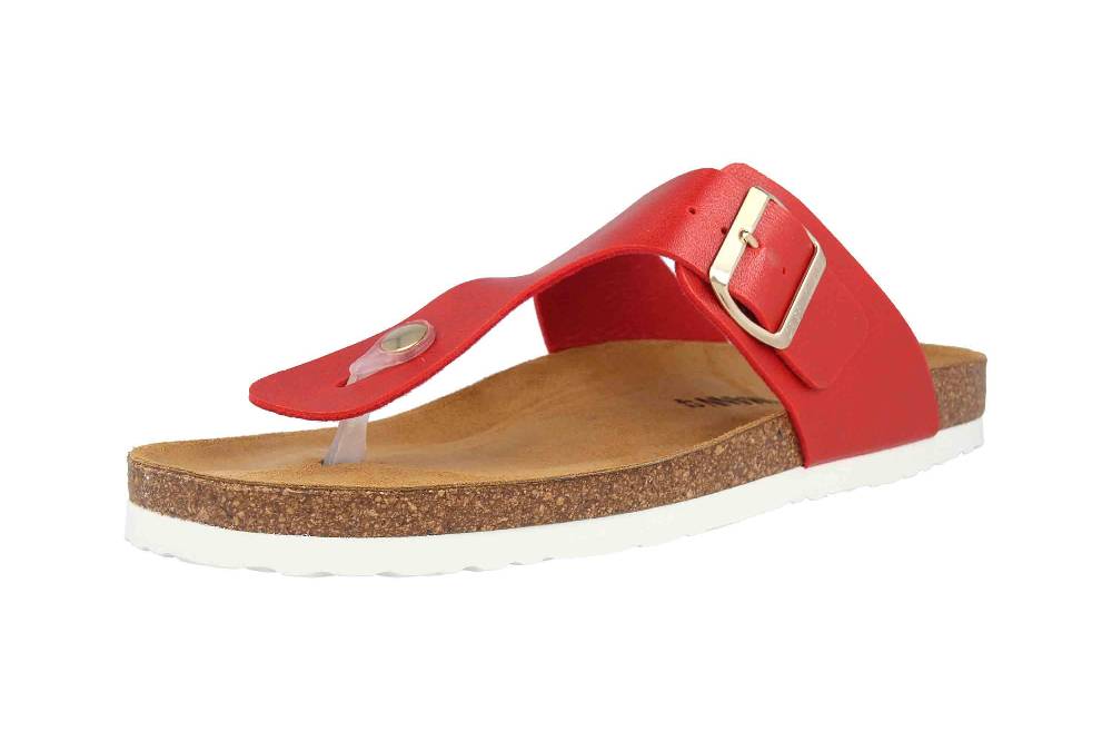 Dr. Brinkmann Zehentrenner In Übergrößen Rot 701475-4 Große Damenschuhe