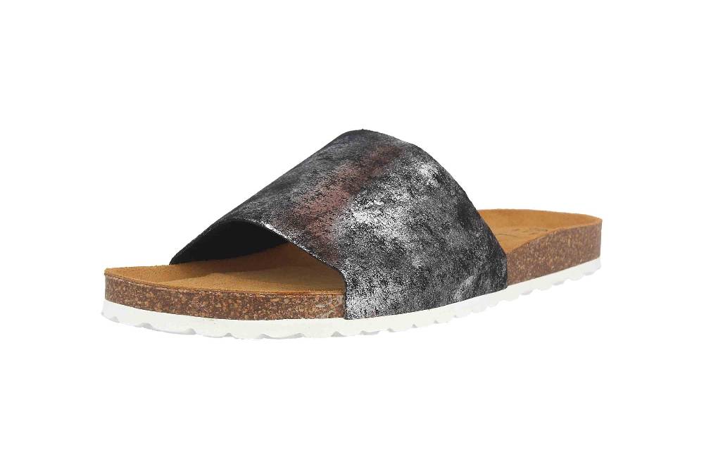 ELLA.shoes Alisson Pantoletten In Übergrößen Schwarz 520018-21 Negro Große Damenschuhe