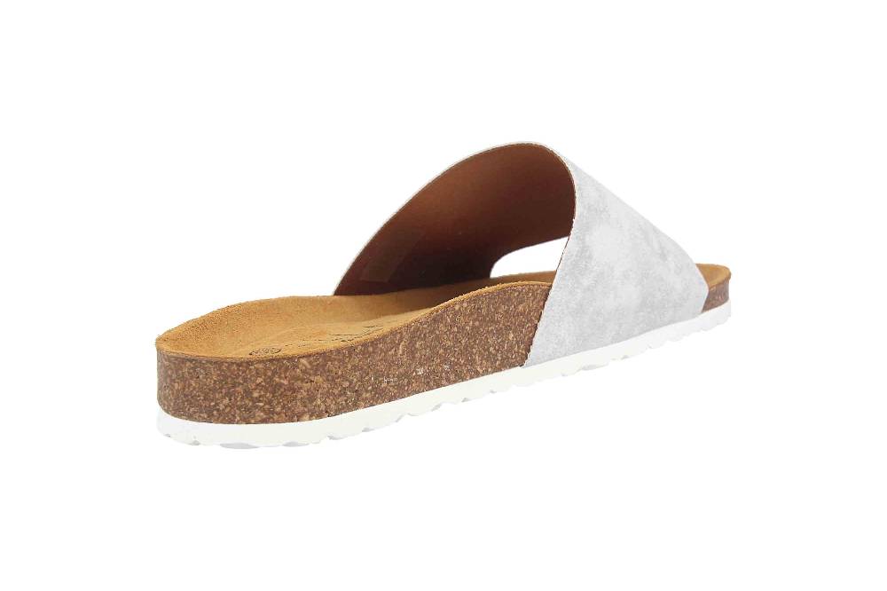 ELLA.shoes Alisson Pantoletten In Übergrößen Weiß 520018-21 Blanco Große Damenschuhe