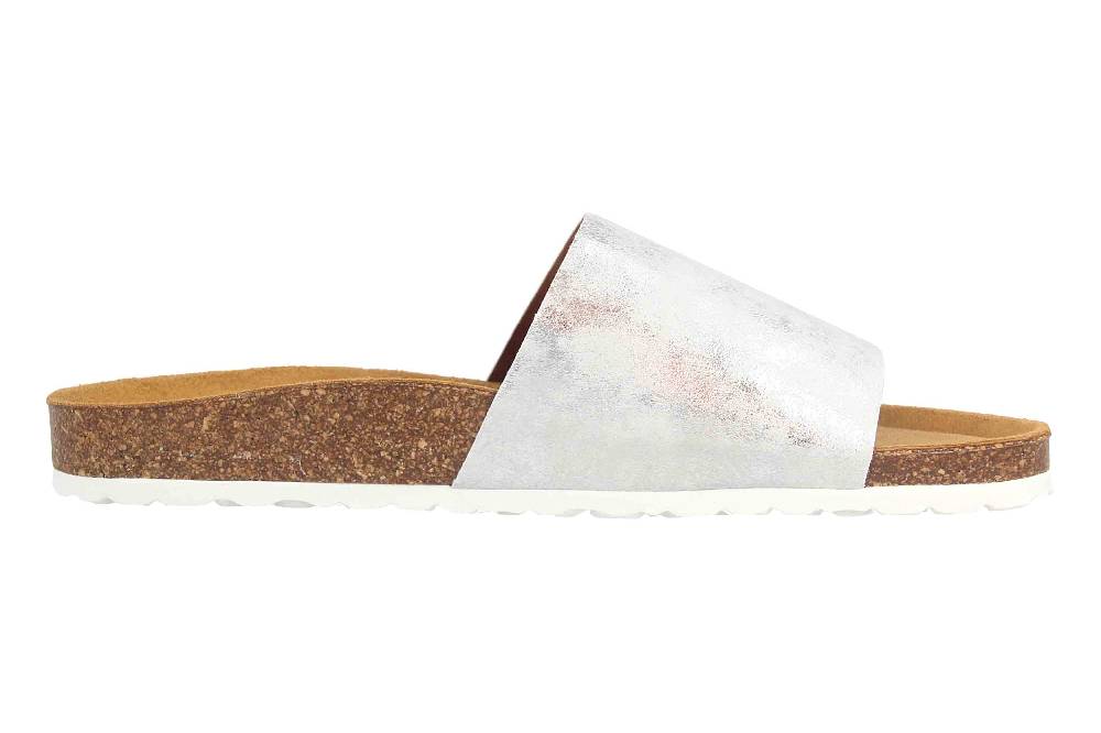 ELLA.shoes Alisson Pantoletten In Übergrößen Weiß 520018-21 Blanco Große Damenschuhe