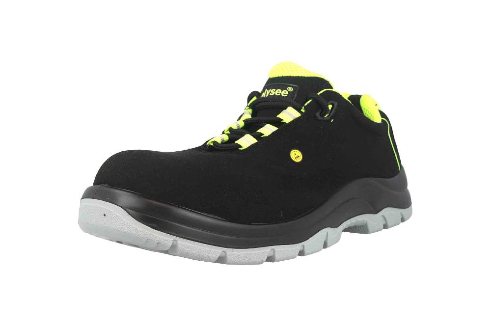 Elysee Loreto Arbeitsschuhe In Übergrößen Schwarz 34516 Große Herrenschuhe