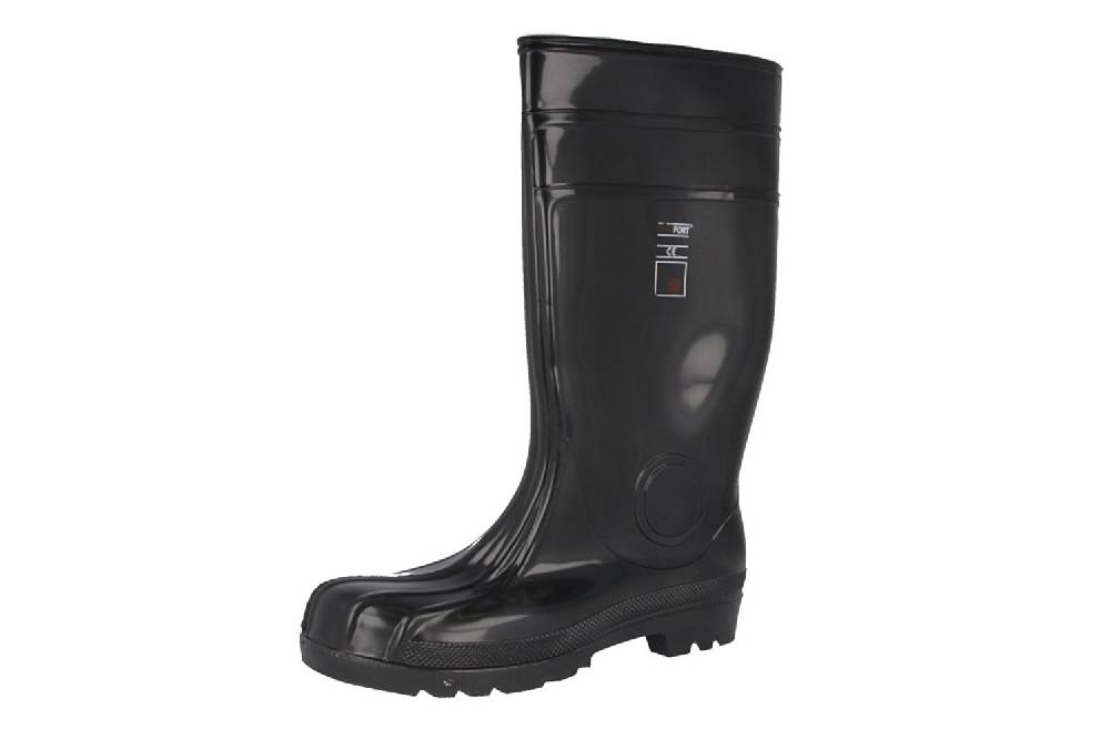 Eurofort Sicherheits-Gummistiefel in Übergrößen Schwarz 35370 große Herrenschuhe
