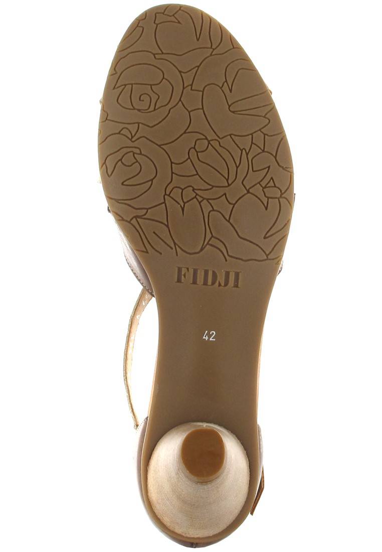 Fidji Sandaletten In Übergrößen Braun P07 V134 000 Große Damenschuhe