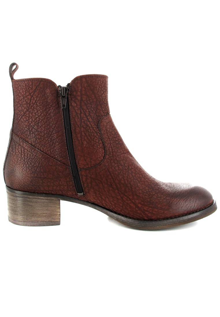 Fidji Stiefeletten In Übergrößen Braun P02 L833 003 Große Damenschuhe