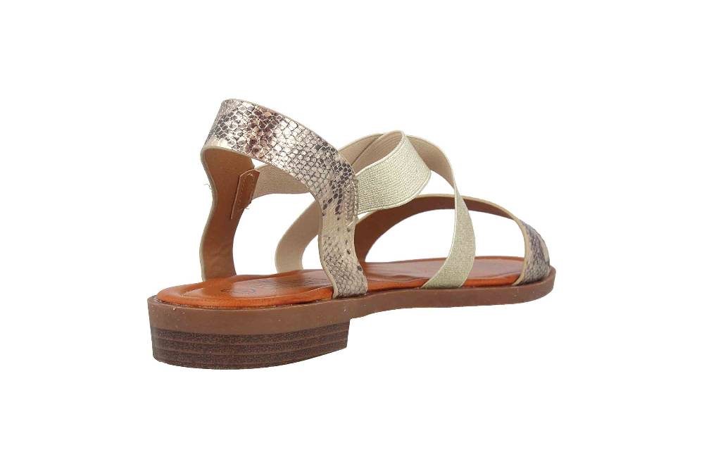 Fitters Footwear Ava Sandalen In Übergrößen Gold 2.156807 Gold Große Damenschuhe