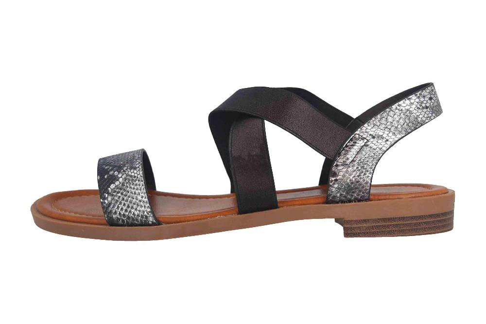 Fitters Footwear Ava Sandalen in Übergrößen Gold 2.156807 Gold große Damenschuhe