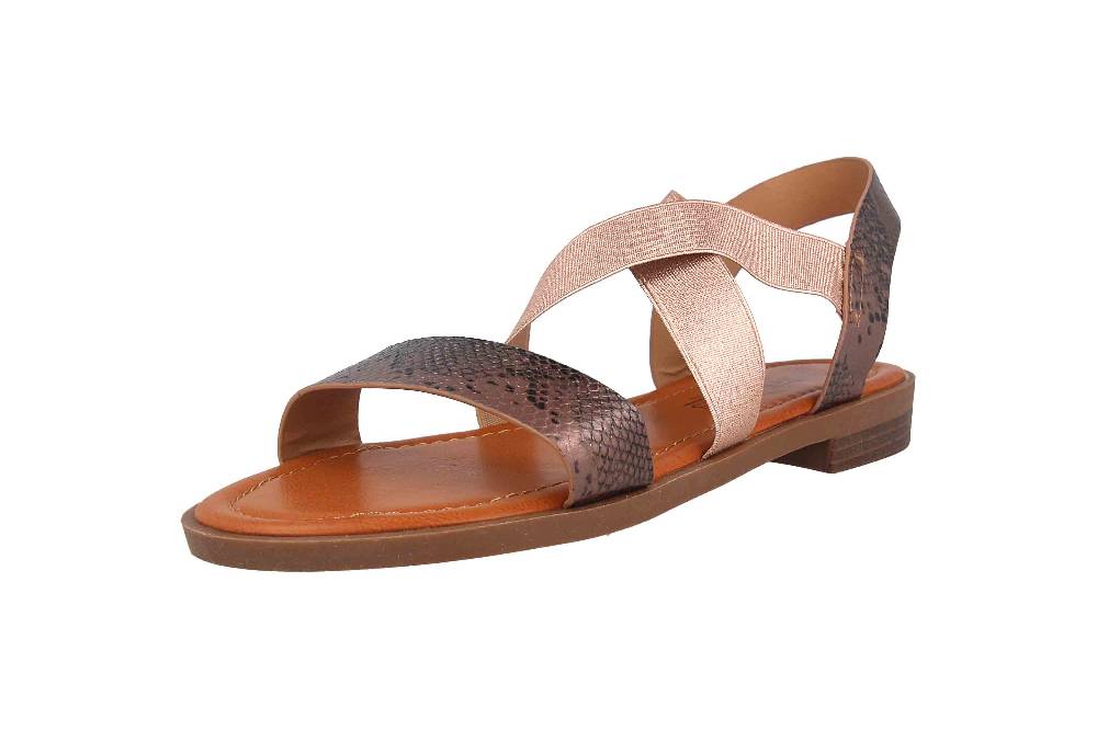 Fitters Footwear Ava Sandalen In Übergrößen Rose 2.156807 Rose Große Damenschuhe