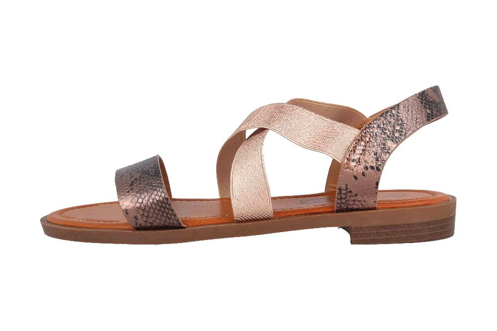 Fitters Footwear Ava Sandalen in Übergrößen Rose 2.156807 Rose große Damenschuhe