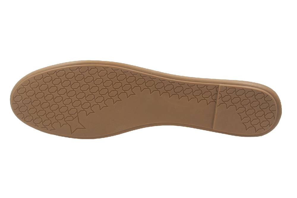 Fitters Footwear Ballerinas In Übergrößen Braun 2.589609 Helen Brandy PU Große Damenschuhe