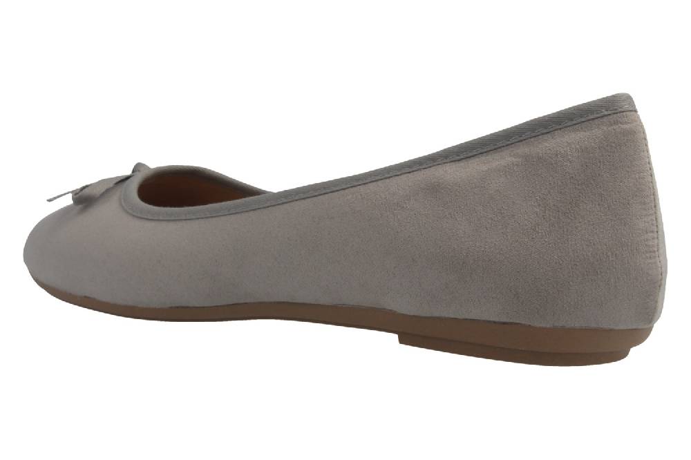 Fitters Footwear Ballerinas In Übergrößen Grau 2.589601 Helen Lt. Grey MF Große Damenschuhe