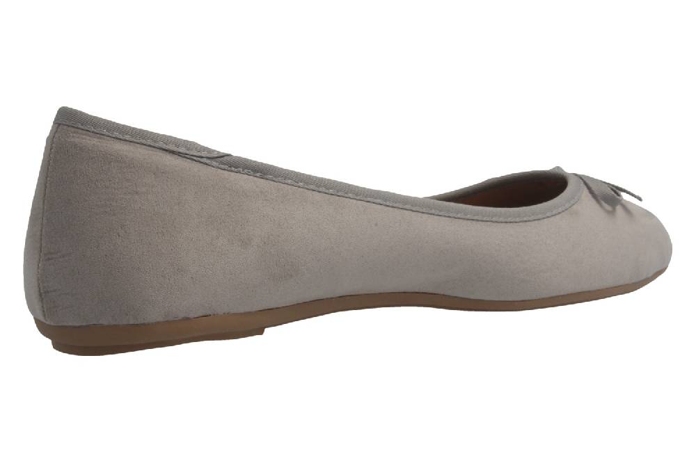 Fitters Footwear Ballerinas In Übergrößen Grau 2.589601 Helen Lt. Grey MF Große Damenschuhe