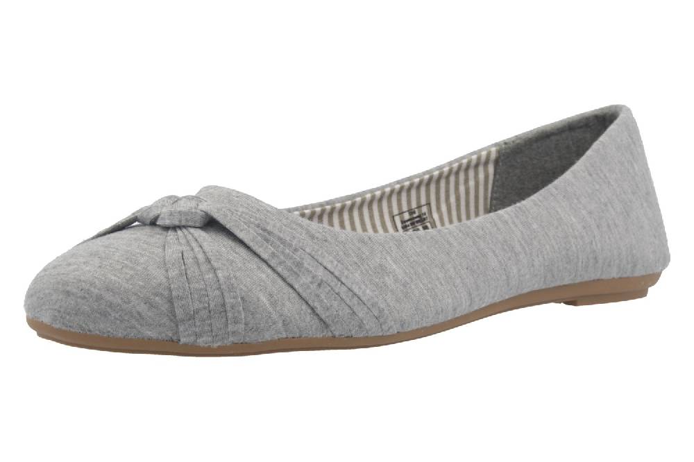 Fitters Footwear Ballerinas in Übergrößen Grau 2.514307 5298 Grey große Damenschuhe