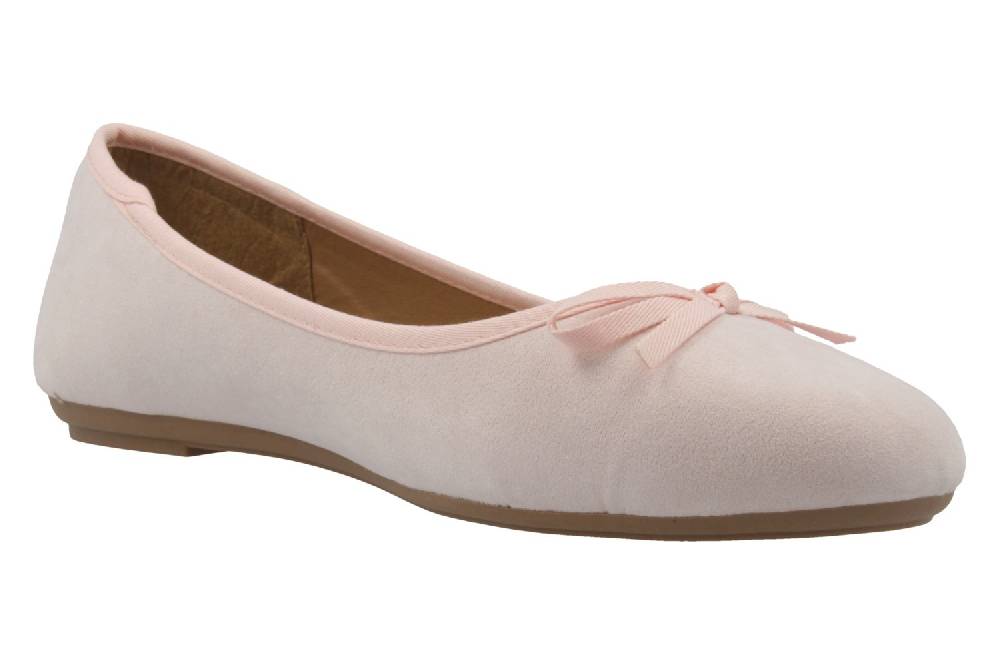 Fitters Footwear Ballerinas In Übergrößen Pink 2.589601 7198 Helen Große Damenschuhe