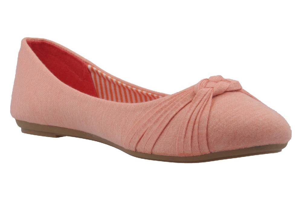 Fitters Footwear Ballerinas In Übergrößen Pink 2.514307 7195 Große Damenschuhe