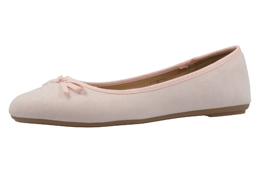 Fitters Footwear Ballerinas In Übergrößen Pink 2.589601 7198 Helen Große Damenschuhe