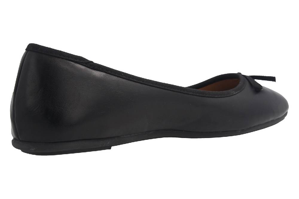 Fitters Footwear Ballerinas In Übergrößen Schwarz 2.589609 Lina Black Große Damenschuhe